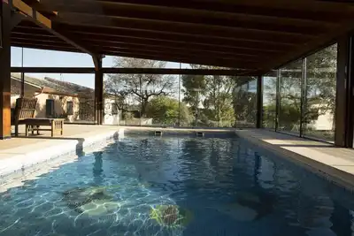 Image de Country House El Encinar - Pagaie, piscine et barbecue