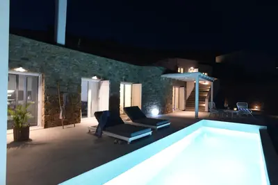 Image de \"Toujours le soleil\" Villa Mykonian