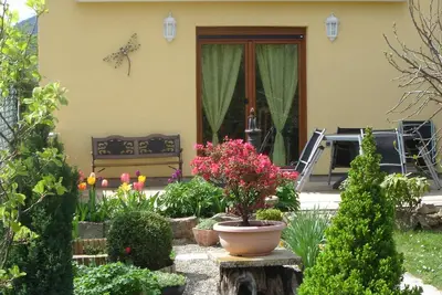 Image de Charmante maison avec jardin  clos  à Bergheim, vue sur  le vignoble alsacien.