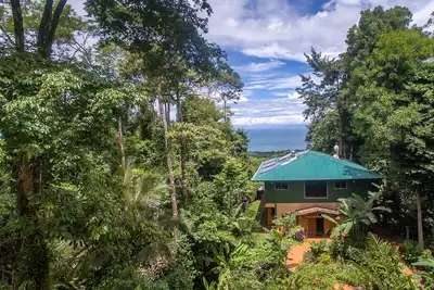 Image de Casa Uvita: forêt tropicale et vue sur l'océan, Eco-Home