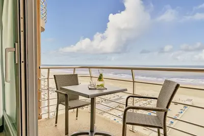 Image de Studio pour 2 personnes avec vue sur mer et balcon