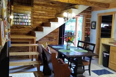 Image de Cabane en rondins de la maison d'hĂ´tes Sanctuary Farm