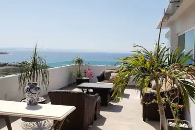 Image de Master Penthouse avec vue et couchers de soleil magnifiques sur la mer de Cortez