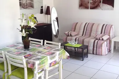 Image de Promo F2 Rez De Chaussee Maison Climatisee Bord De Mer Pour 4 Personnes