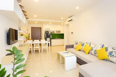 Image de 3br étage élevé apt ★ vue sur la rivière, piscine sur le toit gratuit