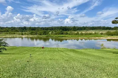 Image de Détente et paisible refuge sur le lac Lbj / rivière Lllano