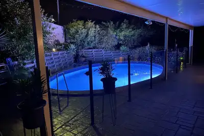 Image de ❤️Idéal pour les familles. 2 ch / 5 ch, cuisine équipée, piscine, Wifi, petit déjeuner inclus