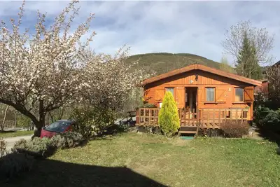 Image de Chalet dans les pyrénées orientales, équipé, chaleureux et en pleine nature