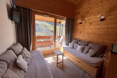 Image de Appartement spacieux pour 6 pers à Méribel avec balcon et vue sur les pistes