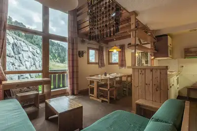 Image de Duplex spacieux avec terrasse, garage, et Wifi à Méribel