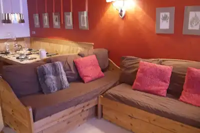 Image de Bel appart T2 avec balcon proche pistes et commerces à Méribel