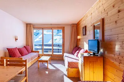 Image de Appartement lumineux à Méribel, balcon, casier à ski, ascenseur