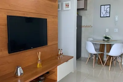 Image de Bel appartement avec balcon face à la mer.