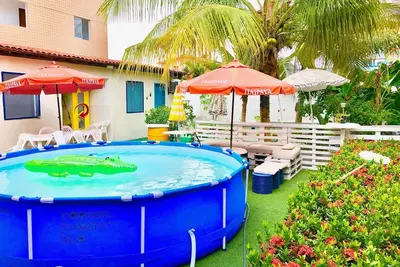 Image de Excellent emplacement 5 chambres-Porto de Galinhas (400m centrinho) 20 personnes