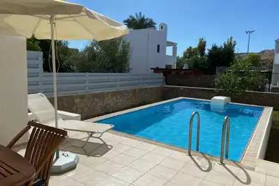 Image de Villa moderne de 3 chambres avec piscine privée et Wifi gratuit, à Rhodes, près de Lindos