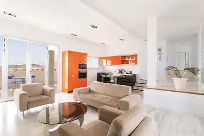 Image de Unit 4 Amarilla Golf Villas - penthouse de luxe avec 4 chambres - immense terrasse - vue sur la mer