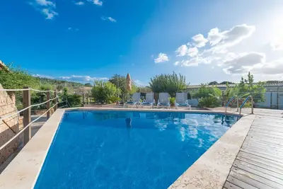 Image de Charmante villa avec piscine pour 6 personnes 1 km de la plage, Wifi, Ac