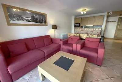 Image de Appartement spacieux pied des pistes à St Martin de Belleville - 6 pers, 4 pièces, parking inclus