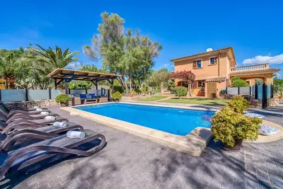 Image de Finca avec piscine Son Morei Gran au cœur de la nature