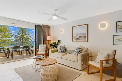Image de Rainbow Pacific Unit 20 - Unité en front de mer Rainbow Bay Coolangatta, sud de la Gold Coast