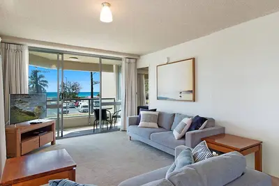 Image de Kooringal Unit 3 - Wi-Fi inclus dans cet appartement d'un excellent rapport qualité-prix, directement sur la plage de Greenmount à Coolangatta