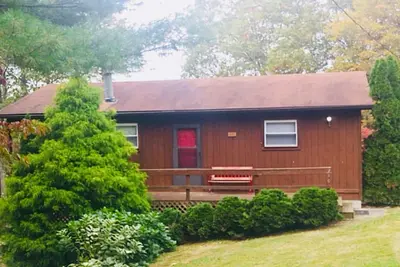Image de Cave Run Lake, Kentucky «Le chalet CliffTop» par Porch Swing Properties