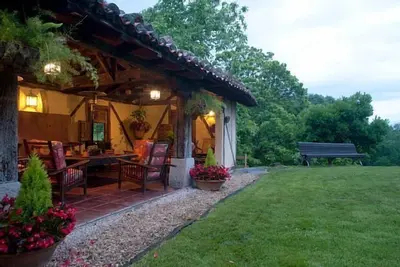 Image de Cottage (location complète) Caserio Otalora pour 15 personnes