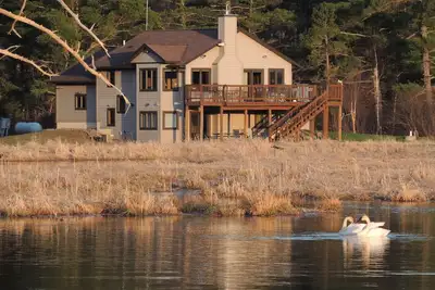 Image de Porte d'entrée du lac Supérieur près d'Ashland, Wi. Cabine privée-237 acres et sentiers.