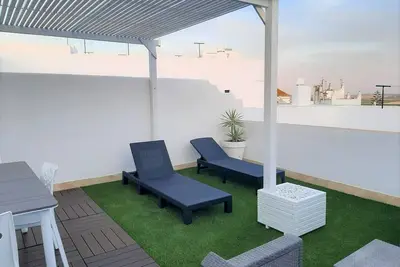 Image de Appartement familial \"La Tahona de Max&Jan\" avec terrasse sur le toit