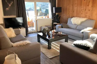 Image de Bel appartement 3 pièces, 2 chambres, parking, Megeve Jaillet