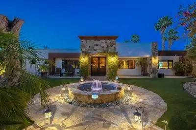 Image de Villa de luxe à Rancho Mirage - à distance de marche de la rivière et navette du Festival