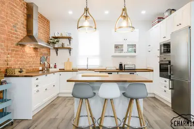 Image de Charmante Madrid City - Appartement neuf, 2 chambres, Magnifique cuisine, Wifi