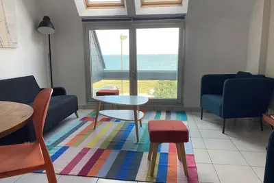 Image de Appartement face à la mer et la splendide baie de Lancieux pour 4 personnes