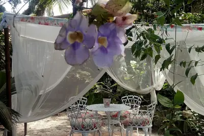 Image de Chalet à 50m de la mer avec 1200m² de jardin / Prop. Privé / Piscine / Climatisation/ même 5 personnes