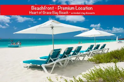Image de Oceanfront 2 Br Condo, au cœur de Grace Bay Beach