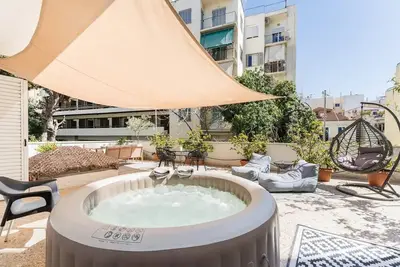 Image de 125 m² Apt avec 20 m². m. terrasse privée - un espace unique comme aucun autre! ! !