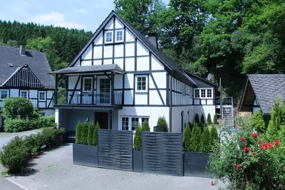 Image de Confort en toute intimité 4 Dz 4 salles de bains, cheminée et sauna avec espace extérieur