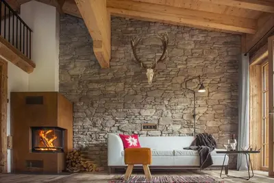 Image de Appartement de montagne de style Aplin Oui avec une vue fantastique sur les montagnes et la vallée du Lech