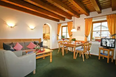 Image de Ferienwohnung (55qm), Balkon oder Terrasse, Küche extra, 1 Schlaf- und 1 Wohn-/Schlafzimmer, max 5 Personen