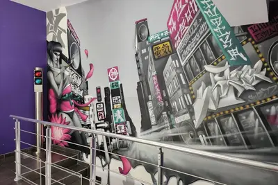 Image de \"Esprit Loft 34\" à 20 mm des Plages/ bain à  remous 2 pers