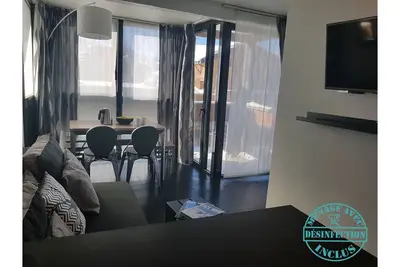 Image de Val Thorens 29m² 4/6 pers. Balcon + Wifi. Vue magnifique sur pistes & Cime Caron