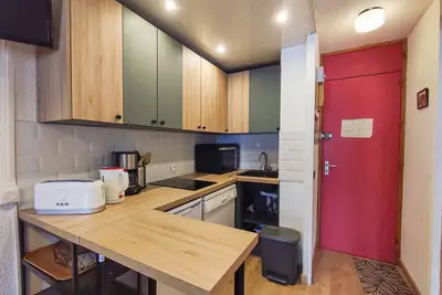 Image de Studio 27m² avec balcon, animaux acceptés, proche remontées