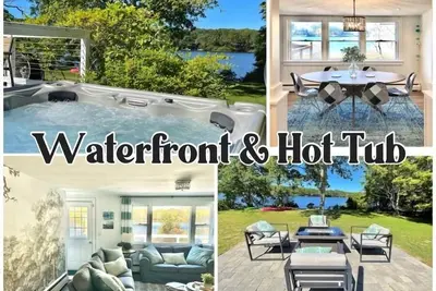 Image de Bord de l'eau avec kayaks et Sup * Pet Friendly * Spa * Firepit * Court Sejours Bienvenue