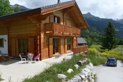 Image de Crans Montana - Chalet Grand et moderne, avec vue imprenable dans un cadre calme