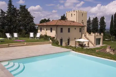 Image de Villa La Torre à Montespertoli Fi. Poppiano appartement 2 chambres 4 lits