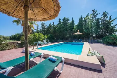 Image de Finca près de la mer Ses Rotes avec piscine à Pollensa