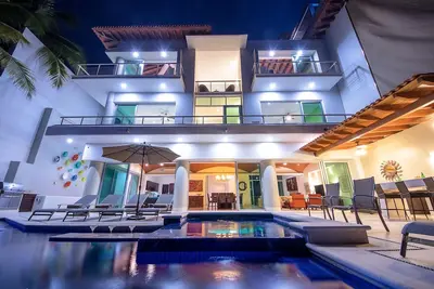 Image de Villa Azul Pacifico Villa face à l'océan à 5 minutes de la ville.
