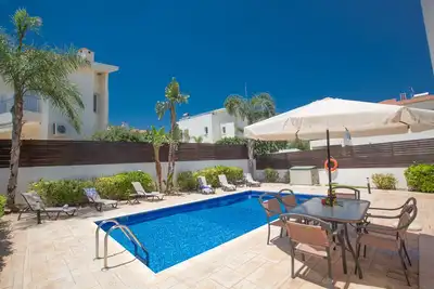 Image de Protaras Villa Dv27 - une villa qui peut accueillir 6 personnes dans 3 chambres