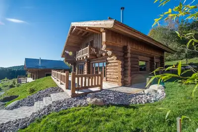 Image de Chalet en rondins proche de Gérardmer - 9 personnes / Spa