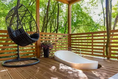 Image de Merveilleuse maison de vacances privée avec climatisation, Wifi, Tv, terrasse et animaux admis